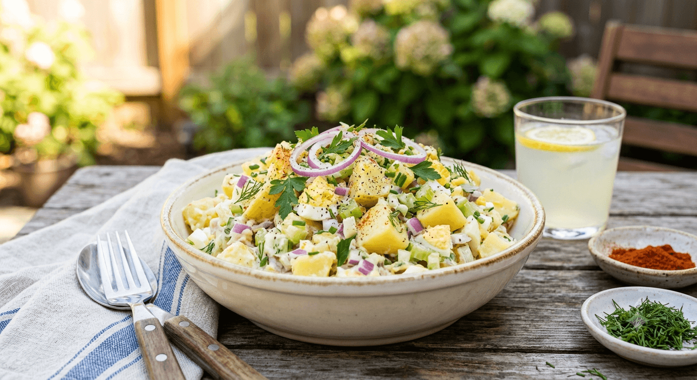 Patates salatası ( 10 Kişilik)