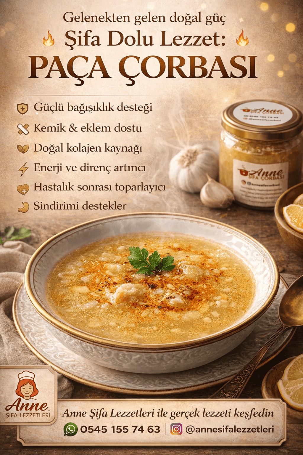 DANA AYAK PAÇA ÇORBASI